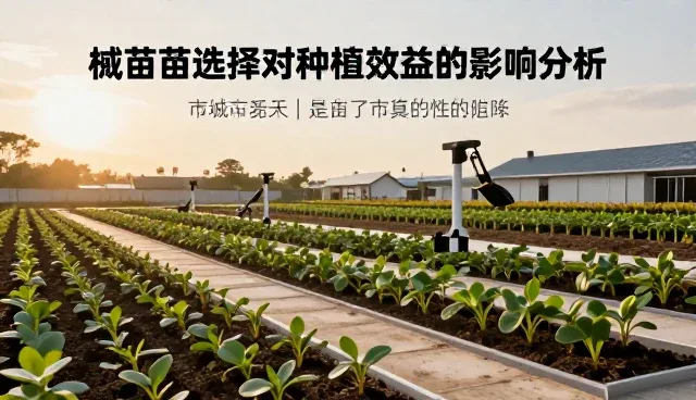不同种植场景下种苗选择对种植效益的影响分析